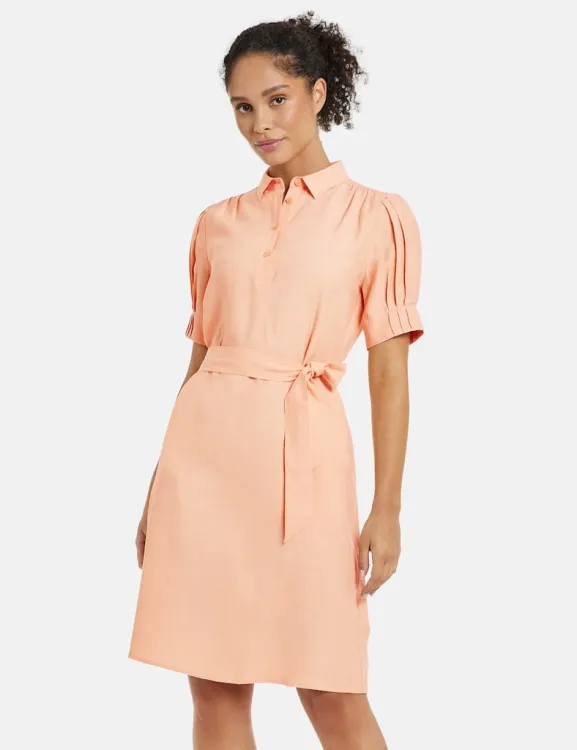 Koszulowa sukienka Gerry Weber z dodatkiem lnu6.jpg