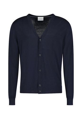 Kardigan męski Roy Robson Dark Blue z guzikami