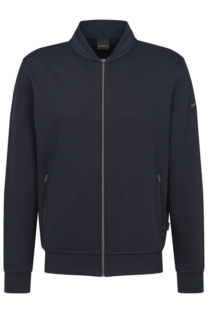 Bluza męska bugatti ze stójką navy