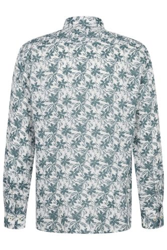 Lniana koszula męska bugatti Modern Fit w kwiaty 2.jpg