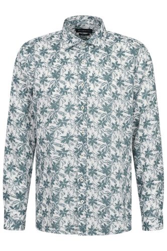 Lniana koszula męska bugatti Modern Fit w kwiaty 3.jpg