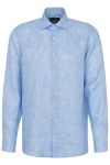 Lniana koszula męska bugatti Modern Fit w delikatne kwiaty ModaClubStore 3.jpg