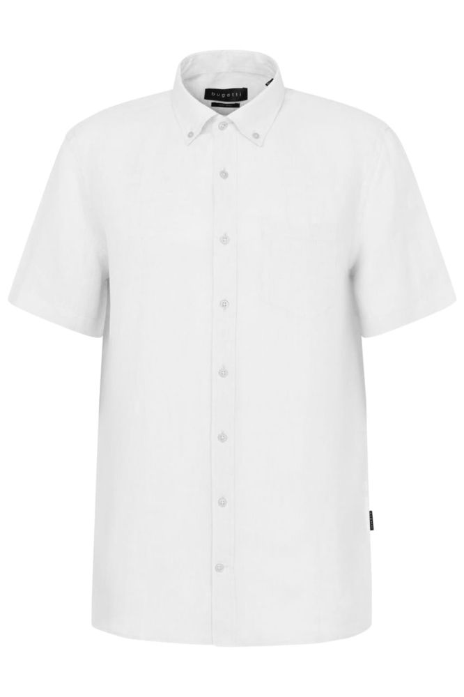 Lniana koszula męska bugatti Modern Fit biała 9450 2.jpeg