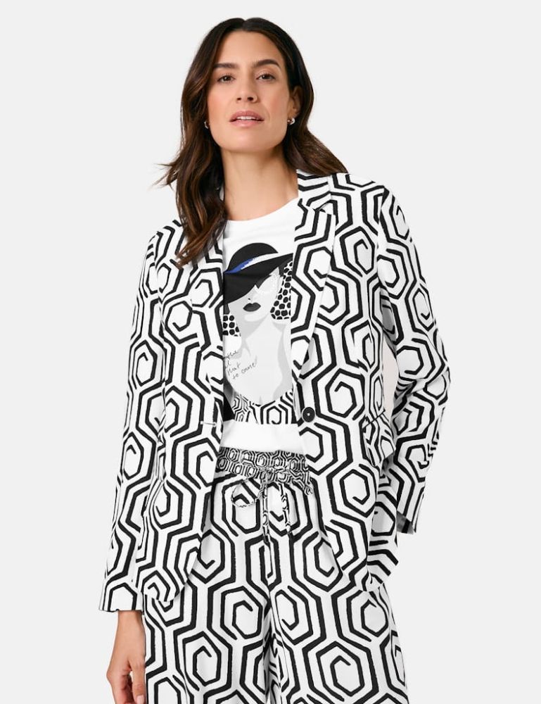 Żakiet Gerry Weber biały we wzór 3.jpg