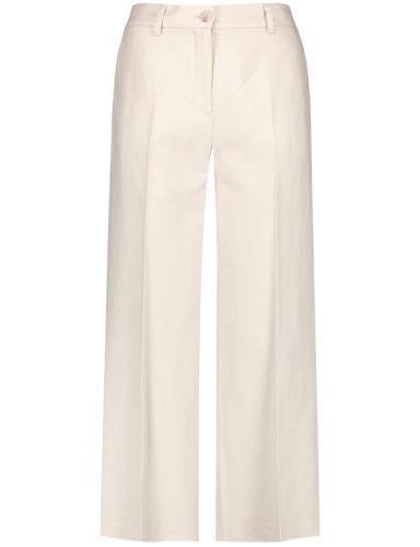 Lniane spodnie Gerry Weber Sandshell
