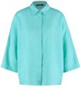 Lniana bluzka Taifun Blue Aqua