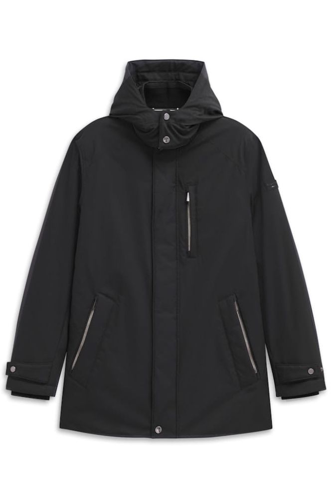 Tekstylna parka męska bugatti marine