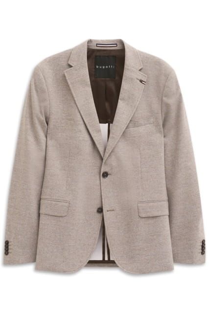 Marynarka męska bugatti Modern Fit Beige - ModaClub