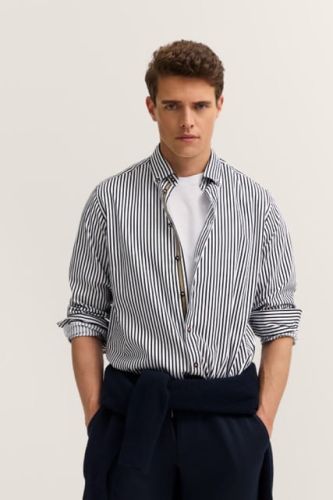 Koszula męska bugatti Modern Fit w paski - sklep Moda Club Store Szczecin