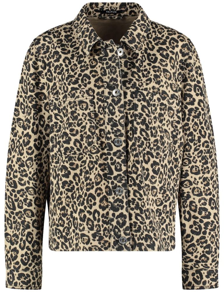 Żakiet damski Taifun Soho Girl Leopard