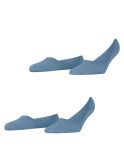 Niewidoczne skarpetki damskie Burlington 2-pak Sky Blue - Moda Club Store