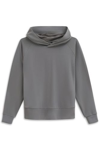 Bluza damska z kapturem bugatti szara