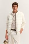 Bluza męska bugatti z pikowanym przodem – kremowa - ModaClub 5.jpeg