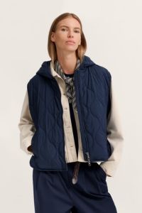 Bezrękawnik damski bugatti navy blue