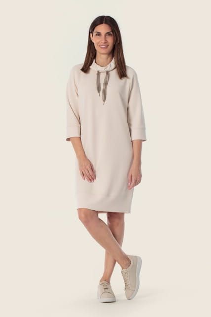 Dzianinowa sukienka - bluza Gerry Weber beige Kolekcja 2026 ModaClubStore