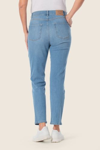 Dżinsy Gerry Weber Annik Straight Fit SHORT light blue