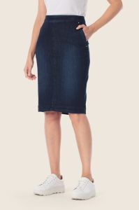 Spódnica dżinsowa Gerry Weber z zapięciem z tyłu