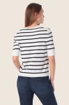 Sweter Gerry Weber z rękawami 1/2 w paski