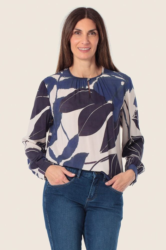 Bluzka Gerry Weber z roślinnym wzorem