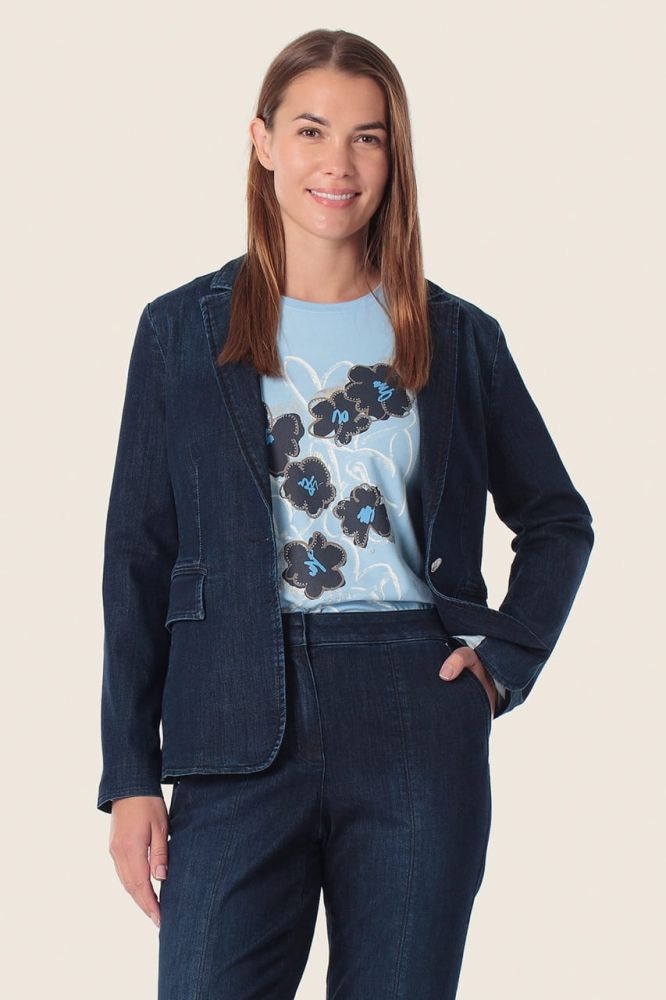 Dżinsowy żakiet Gerry Weber navy