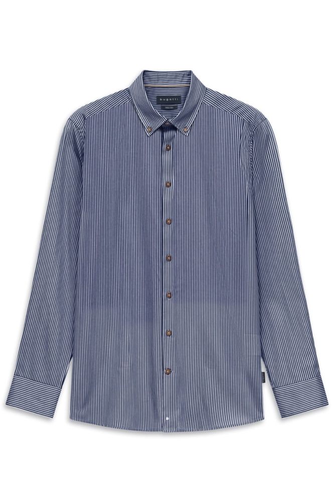 Koszula męska bugatti Modern Fit delikatne prążki