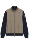 Bluza-kurtka męska bugatti bez kaptura navy/beige