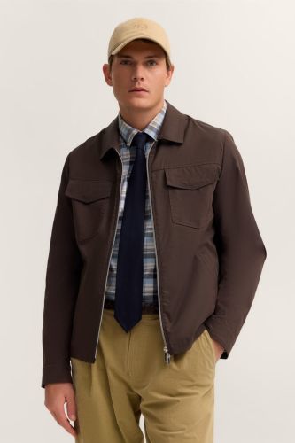 Lekka kurtka męska bugatti harrington brown w sklepie online Moda Club Store Szczecin - nowe kolekcje 2026