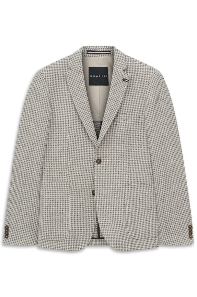 Marynarka męska bugatti z dodatkiem lnu 2026