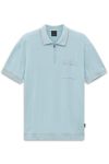 Koszulka męska polo bugatti light blue