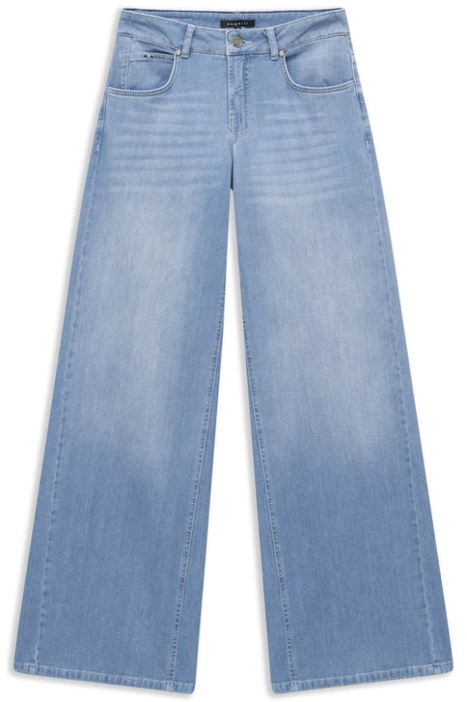 Szerokie dżinsy damskie bugatti blue jeans