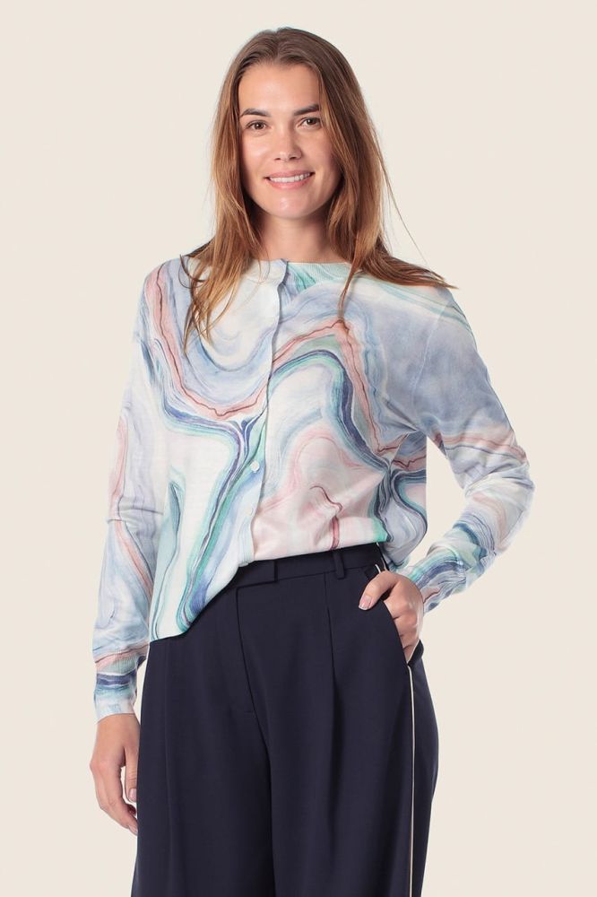 Rozpinany sweter Gerry Weber 2026 multicolor - sklep Moda Club 4.jpeg