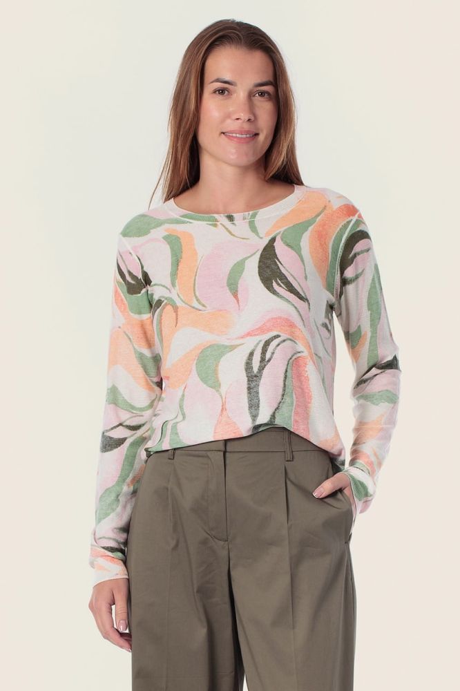 Lekki sweter damski Gerry Weber Nature Print 2.jpeg