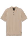 Koszulka męska polo bugatti beige