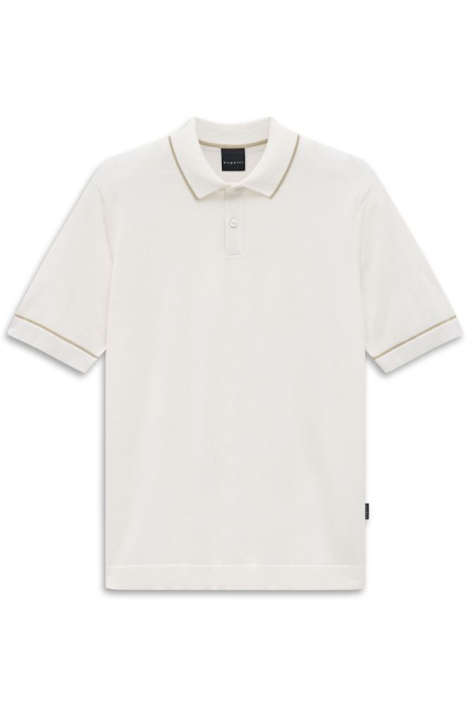 Koszulka męska polo bugatti Light Beige - ModaClub 2026