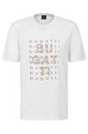 Biały t-shirt męski bugatti logo Moda Club Store 2.jpeg