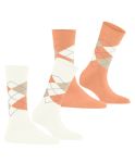Skarpetki damskie Burlington 2-pak - Off-White