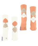 Skarpetki damskie Burlington 2-pak - Off-White