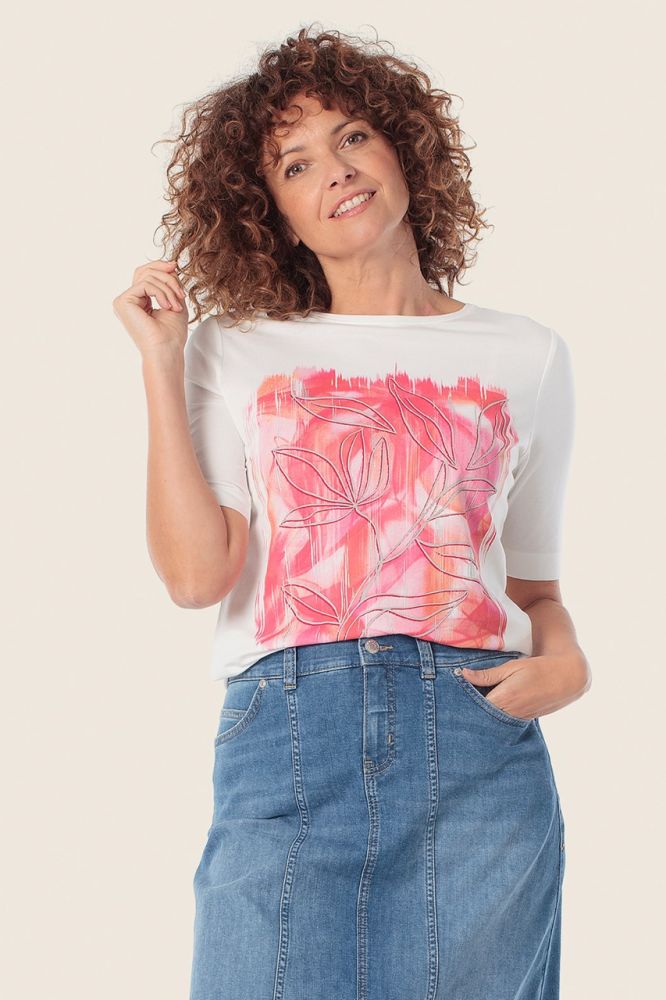 T-shirt damski Gerry Weber floral lagoon ModaClub 2.jpeg