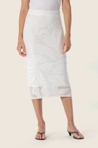Dzianinowa spódnica Gerry Weber z ażurowym wzorem