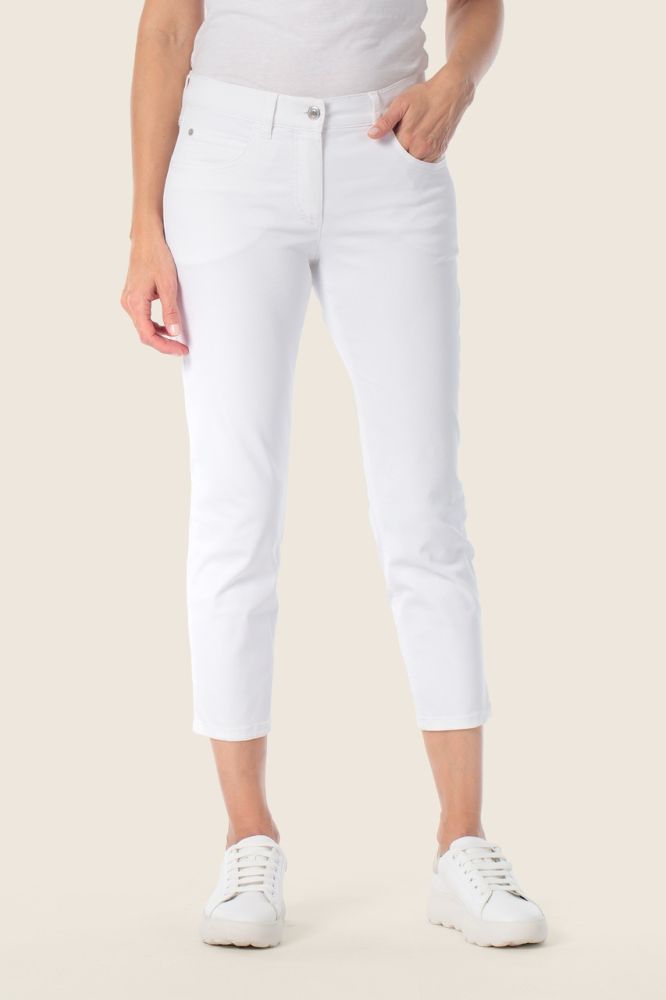 Lekkie spodnie damskie Gerry Weber 3:4 White 2.jpeg