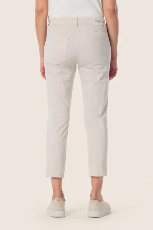 Lekkie spodnie damskie Gerry Weber 3:4 Beige1.jpeg