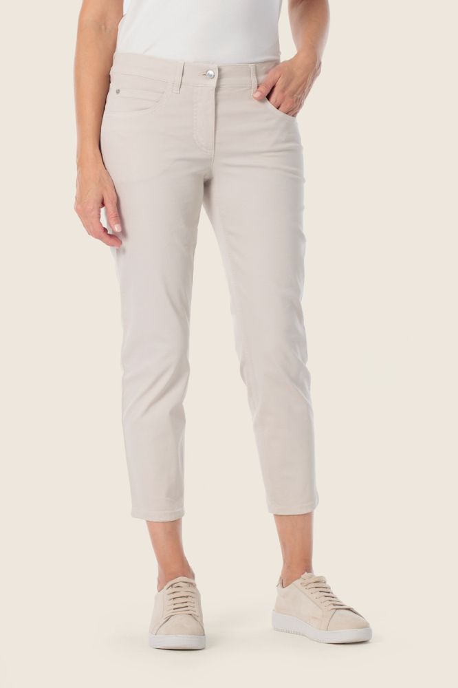 Lekkie spodnie damskie Gerry Weber 3:4 Beige2.jpeg