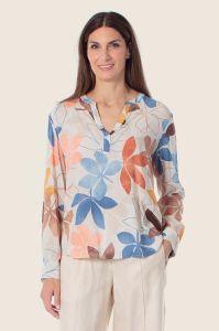 Kolorowa bluzka Gerry Weber z długim rękawem Floral Lagoon