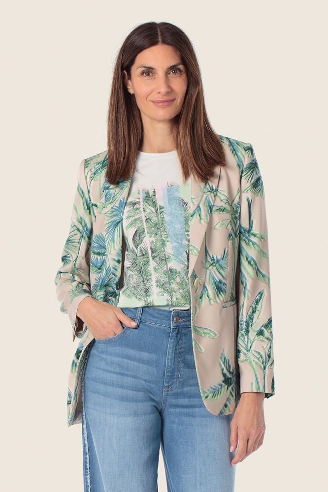 Żakiet damski Gerry Weber w palmy - ModaClub Store Online 2.jpeg