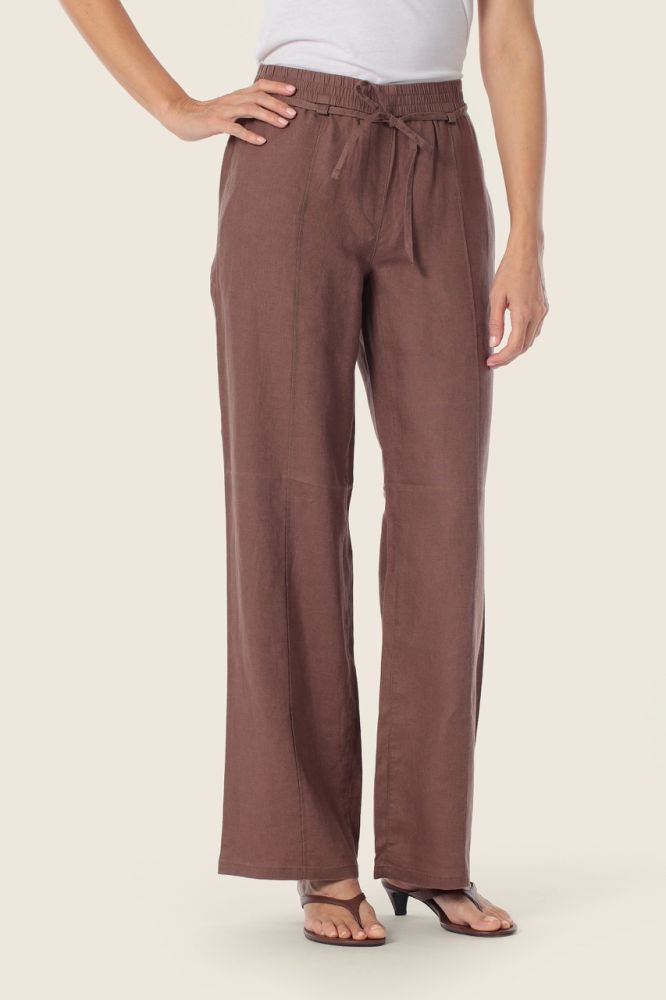 Lniane spodnie Gerry Weber brown 2026 2.jpeg