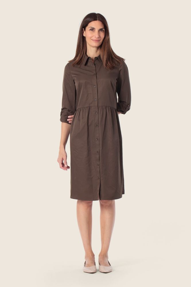 Koszulowa sukienka Gerry Weber Brown - Sklep Online 1.jpeg