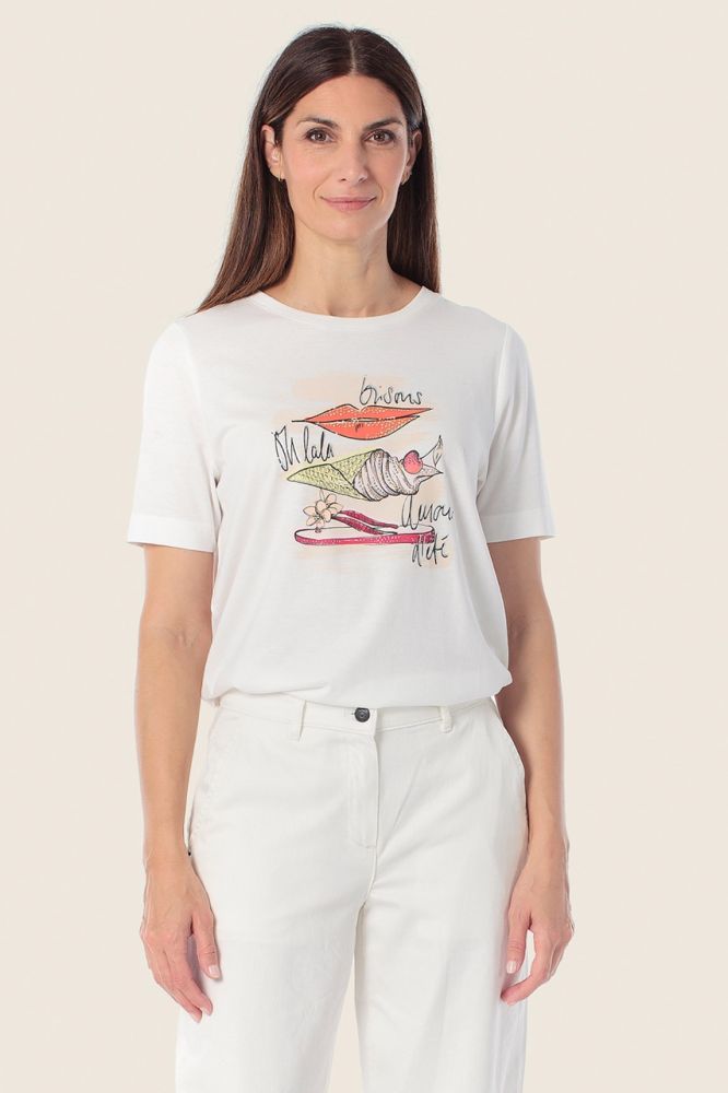 Wakacyjny t-shirt Gerry Weber Off-White 2.jpeg