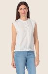 Biały top Gerry Weber z plisowaniem i wiązaniami 2.jpeg