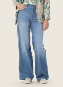 Dżinsy damskie Gerry Weber z lekkimi przetarciami