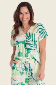 Bluzka Gerry Weber Summer Vibes z dekoltem V